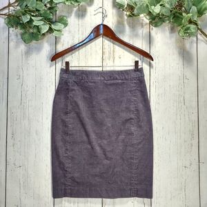 J. Crew Cotton Corduroy Pencil Skirt